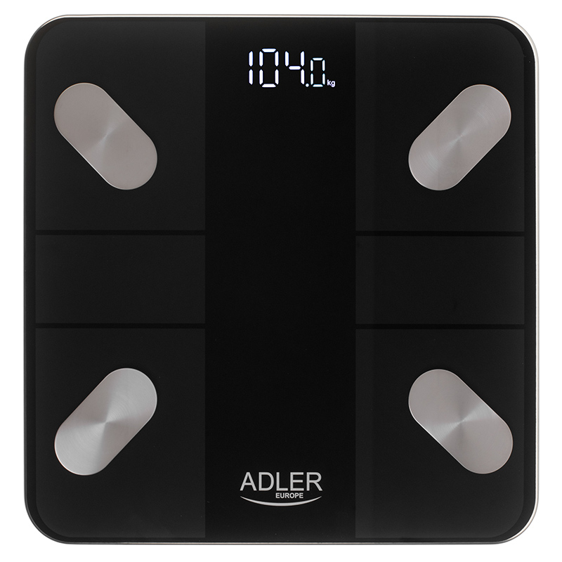Cantar Smart Tuya Ad 8186 Negru Adler - imagine 2