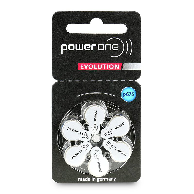 Baterii Auditive Power One Evolution P675 Bl 6 Varta - imagine 2