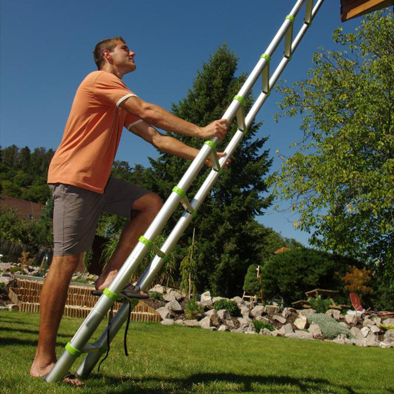 Scara Telescopica Aluminiu 3.8m Max 150kg Fieldmann - imagine 5