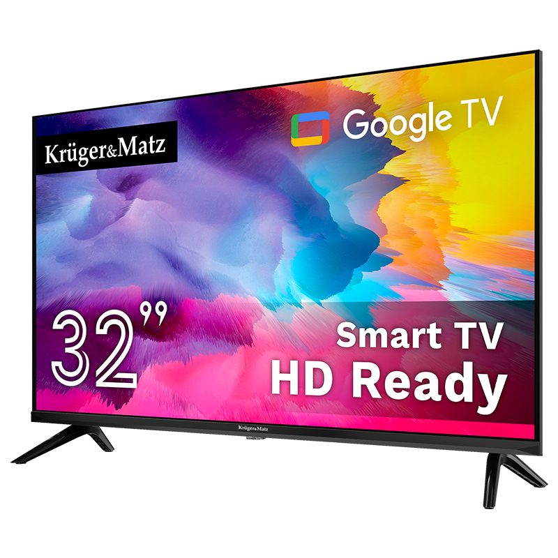 Google Smart Tv 5.0 32 Inch 81cm H265 Hevc Kruger&matz - imagine 3