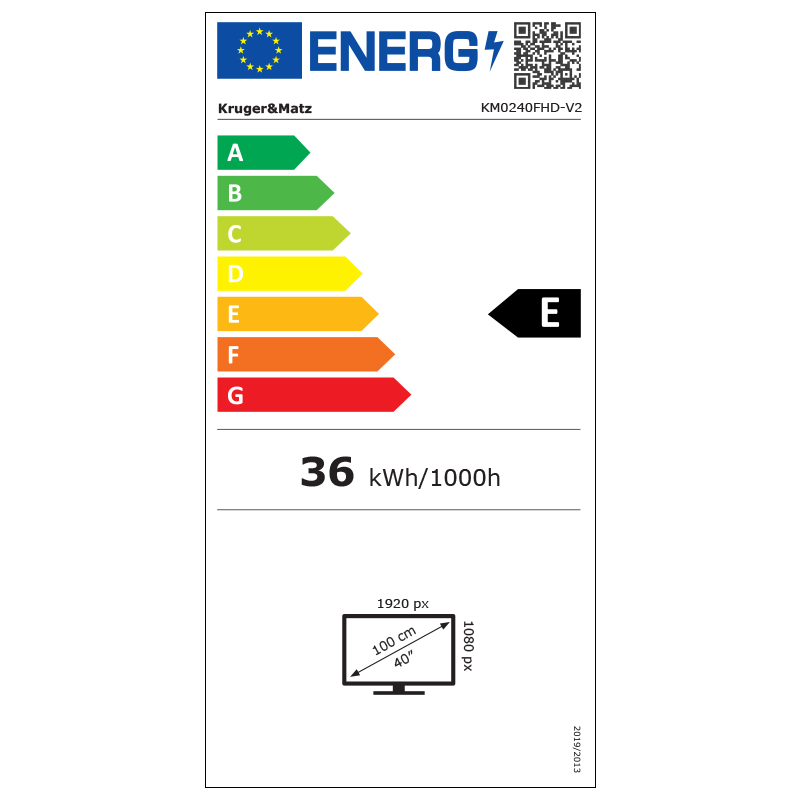 Tv Full Hd 40 Inch 101cm Smart Vidaa Kruger&matz - imagine 3