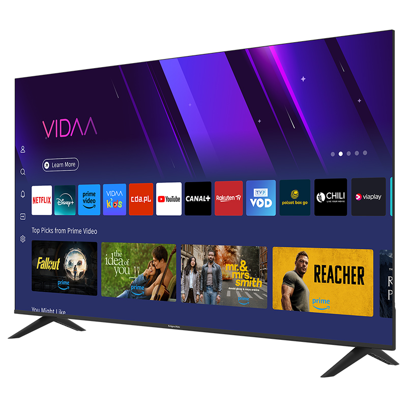 Tv Ultrahd 4k 55 Inch 140cm Smart Vidaa Kruger&matz - imagine 3