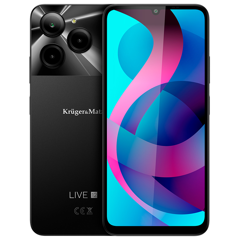 Smartphone Live 12 Negru Kruger&matz - imagine 2