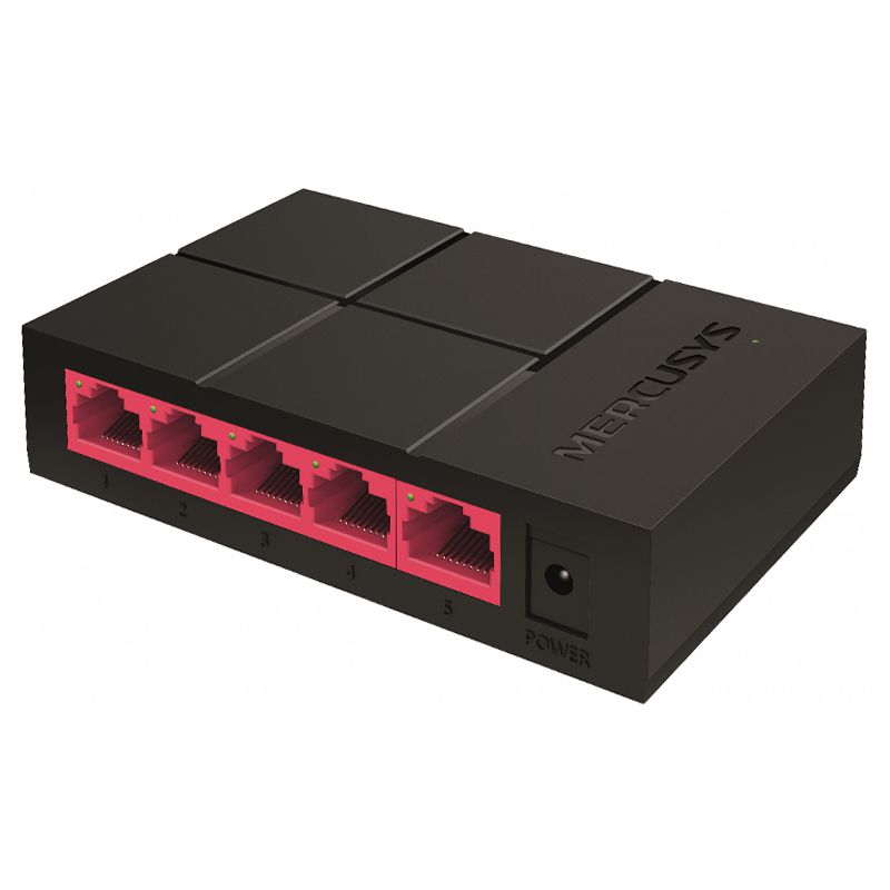 Switch 5 Porturi 10/100/1000mbps Ms105 Mercusys - imagine 2