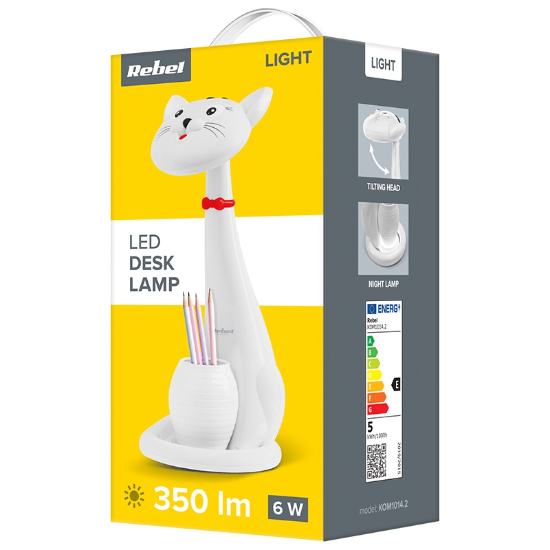 Lampa Led Birou Copii Model Pisica Rebel - imagine 8