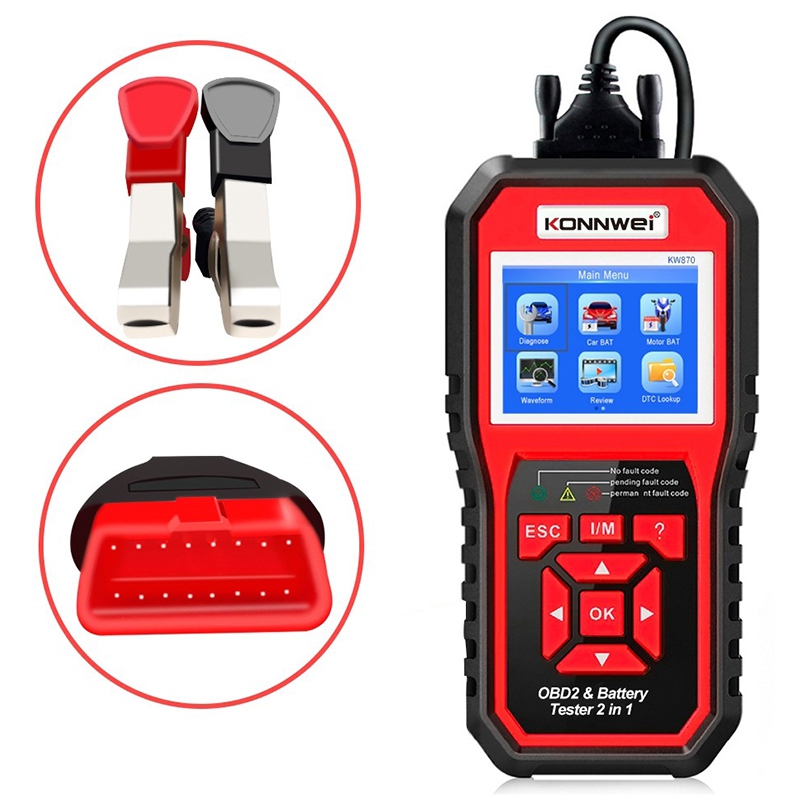Multimetru Diagnoza Auto Obd2 Kw870 Konnwei - imagine 4