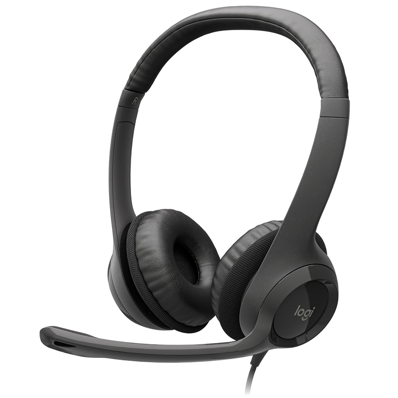 Casti Cu Microfon Usb H390 Logitech - imagine 2