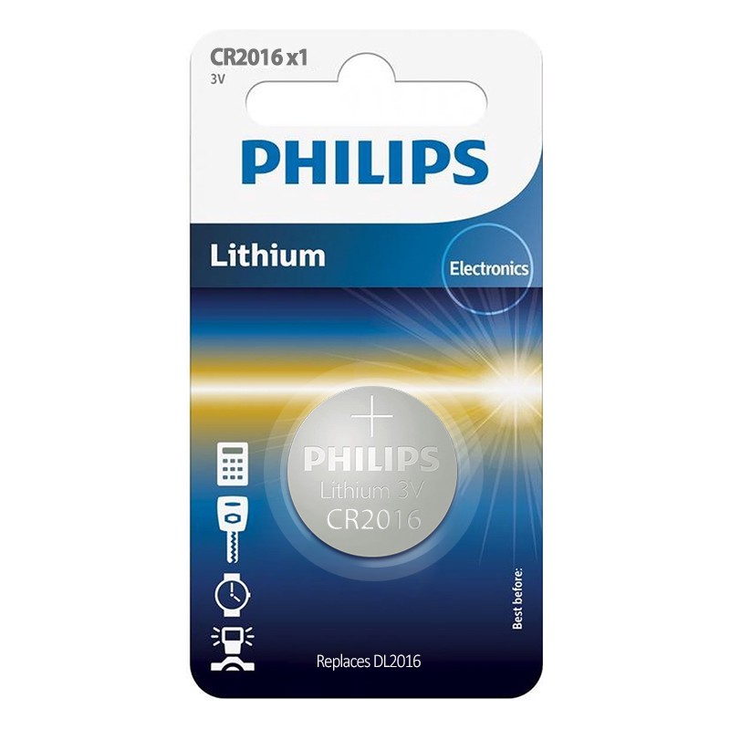 Baterie Lithium Cr2016 Blister 1 Buc Philips - imagine 2