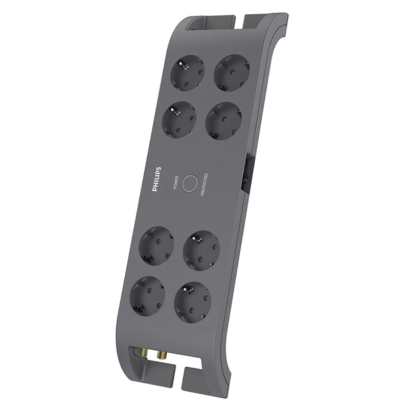 Prelungitor Surge Protector 8 Prize 3m Philips - imagine 3