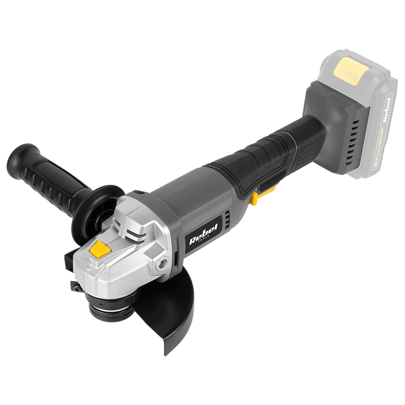 Polizor Unghiular 20v Fara Acumulator Rebel - imagine 2