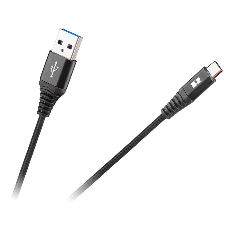 Cablu Usb-usb Tip C 0.5 Rebel Negru - imagine 2