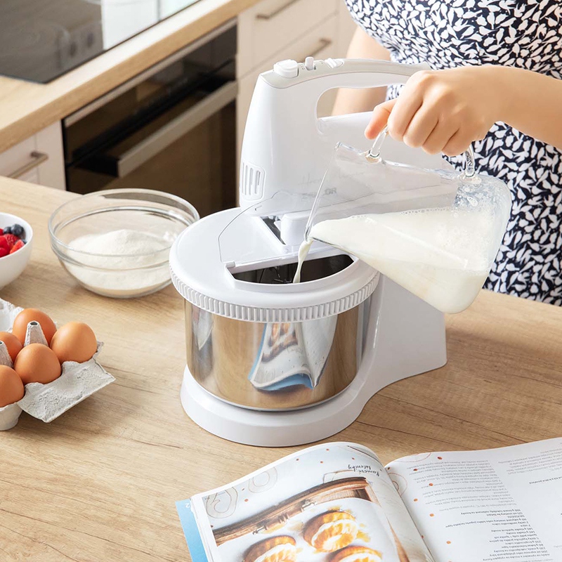 Mixer Cu Bol Rotativ 5 Viteze 500w Sencor - imagine 5