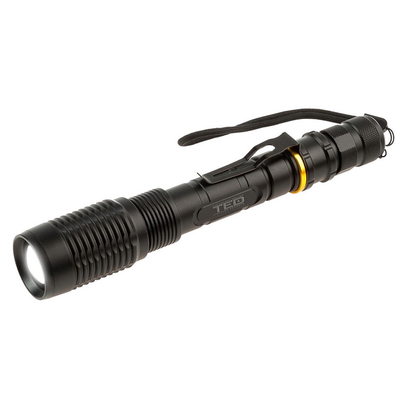 Lanterna 10w Aluminiu Cu Acumulator 2x 18650 - imagine 2