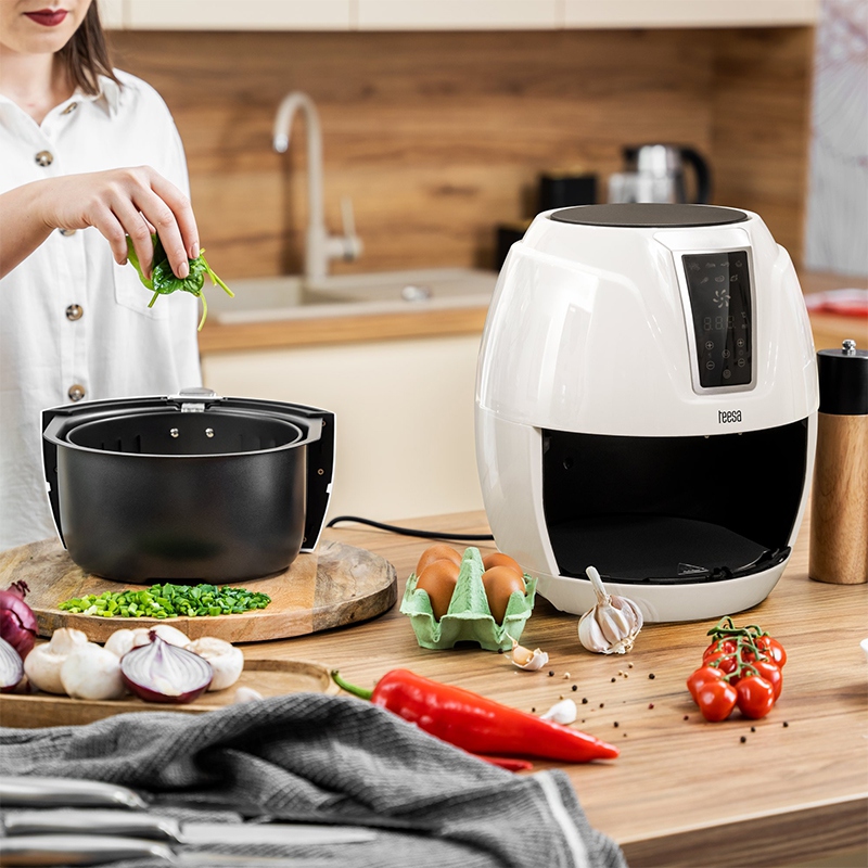 Friteuza 3.2l Digital Air Fryer Teesa - imagine 7