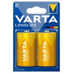 Baterie Alcalina Longlife Lr20 Bl 2 Buc Varta