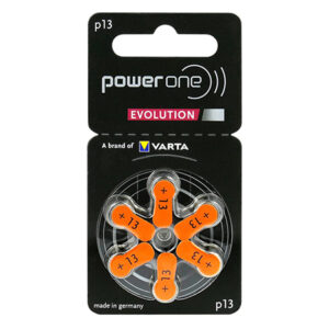 Baterii Auditive Power One Evolution P13 Bl 6 Varta