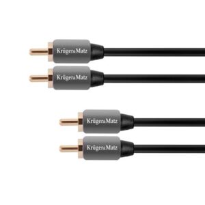 Cablu 2rca-2rca 1.0m Kruger&matz