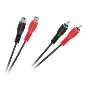 Cablu 2xrca Tata -2xrca Mama 3m