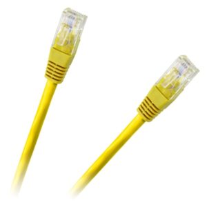Patchcord Utp Cca Galben 0.5m
