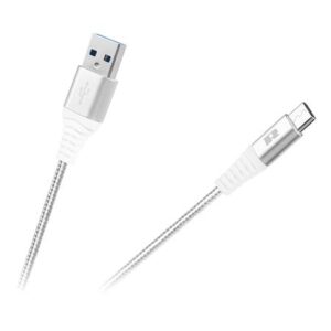 Cablu Usb-usb Tip C 0.5 Rebel Alb