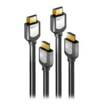 Set 2 X Cablu Hdmi Tata - Tata 4k 1.5m Sentivus