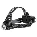 Lanterna Frontala Led 10w 2x Accu 300lm Rebel