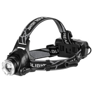 Lanterna Frontala Led 10w 2x Accu 300lm Rebel