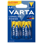 Baterie Alcalina Longlife Power Lr06 Blister 6buc Varta