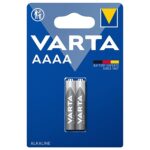 Baterie Alcalina Aaaa Lr61 Blister 2 Buc Varta