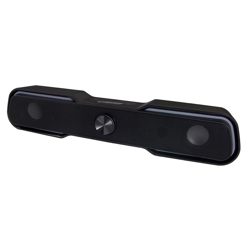 Boxe / Soundbar 2.0 Usb Led Rainbow Apala Esperanza - imagine 3